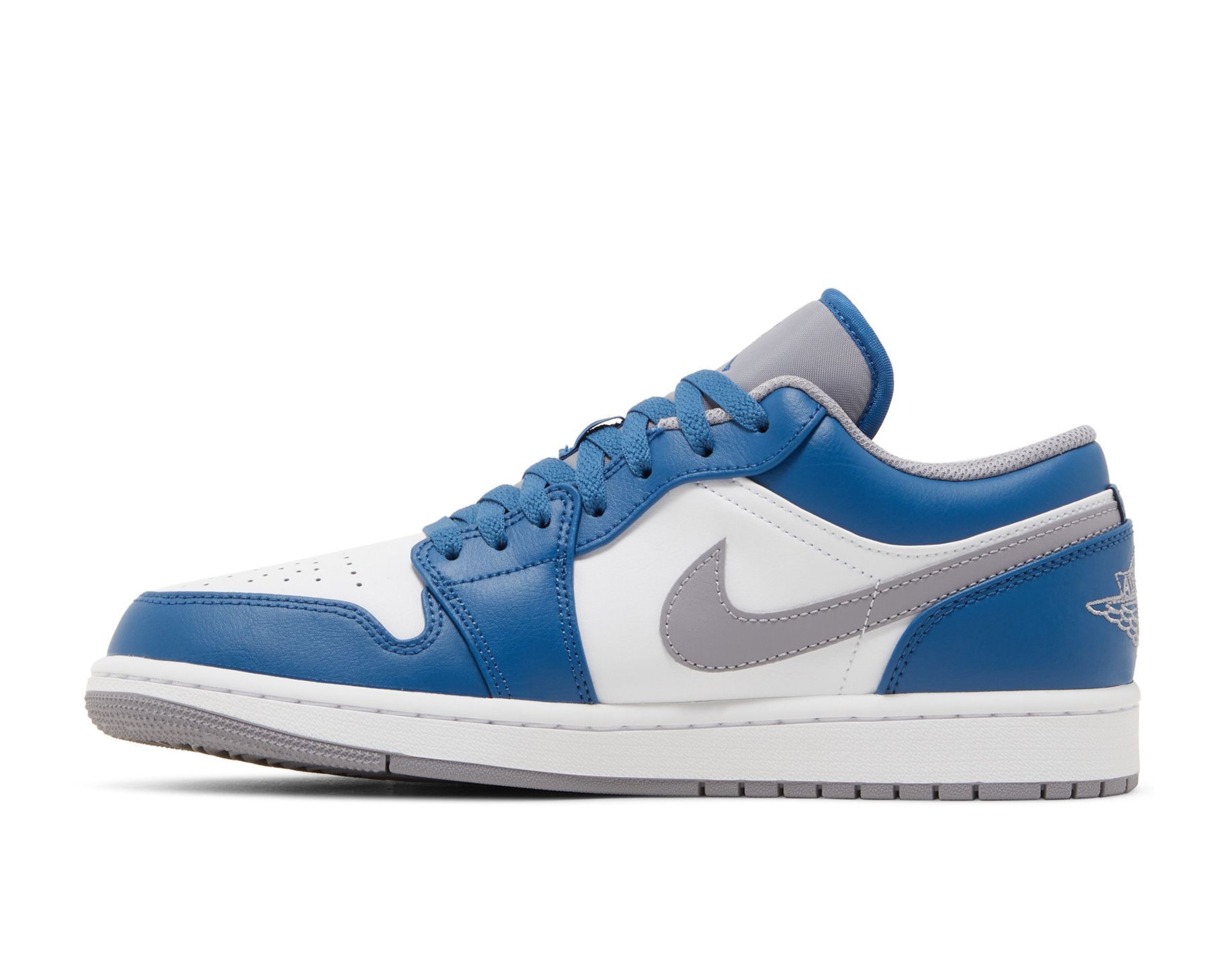 Air Jordan 1 Low 'True Blue Cement'