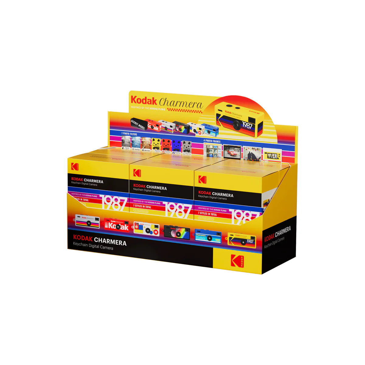 Kodak Charmera Mini Digital Camera Keychain Blind Box