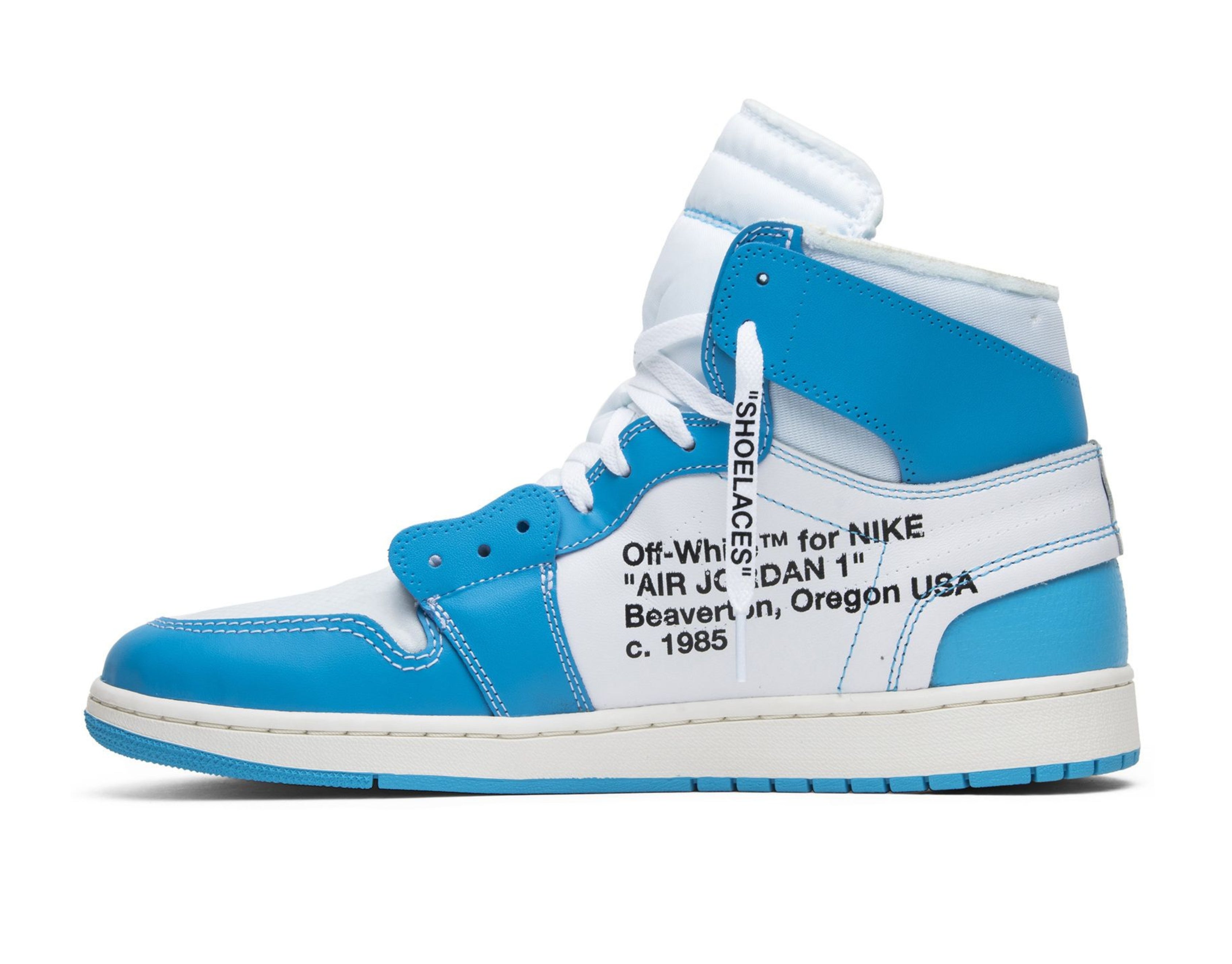 Off-White x Air Jordan 1 Retro High OG 'UNC'
