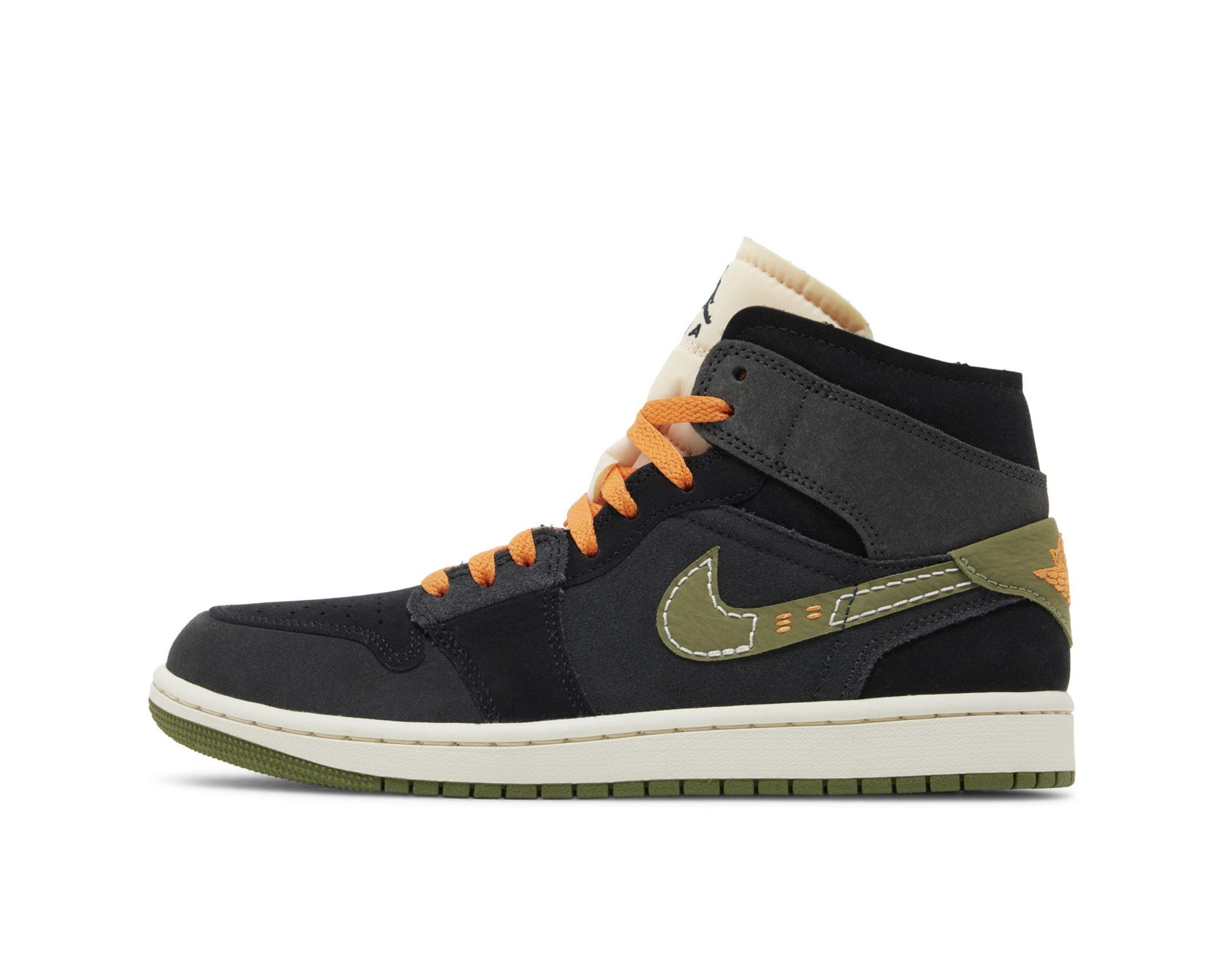 Air Jordan 1 Mid SE Craft 'Anthracite Light Olive'