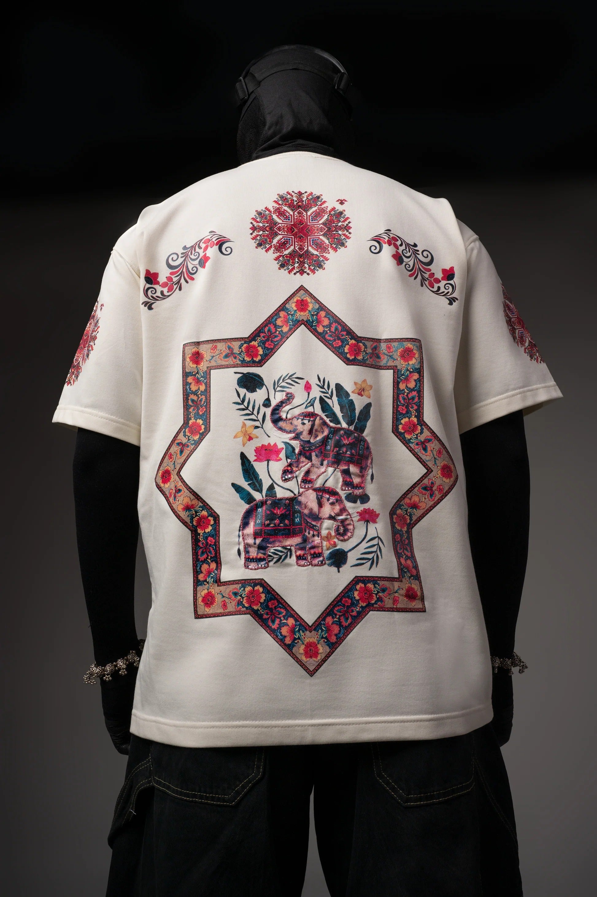 Elephant Hand Work T-shirt