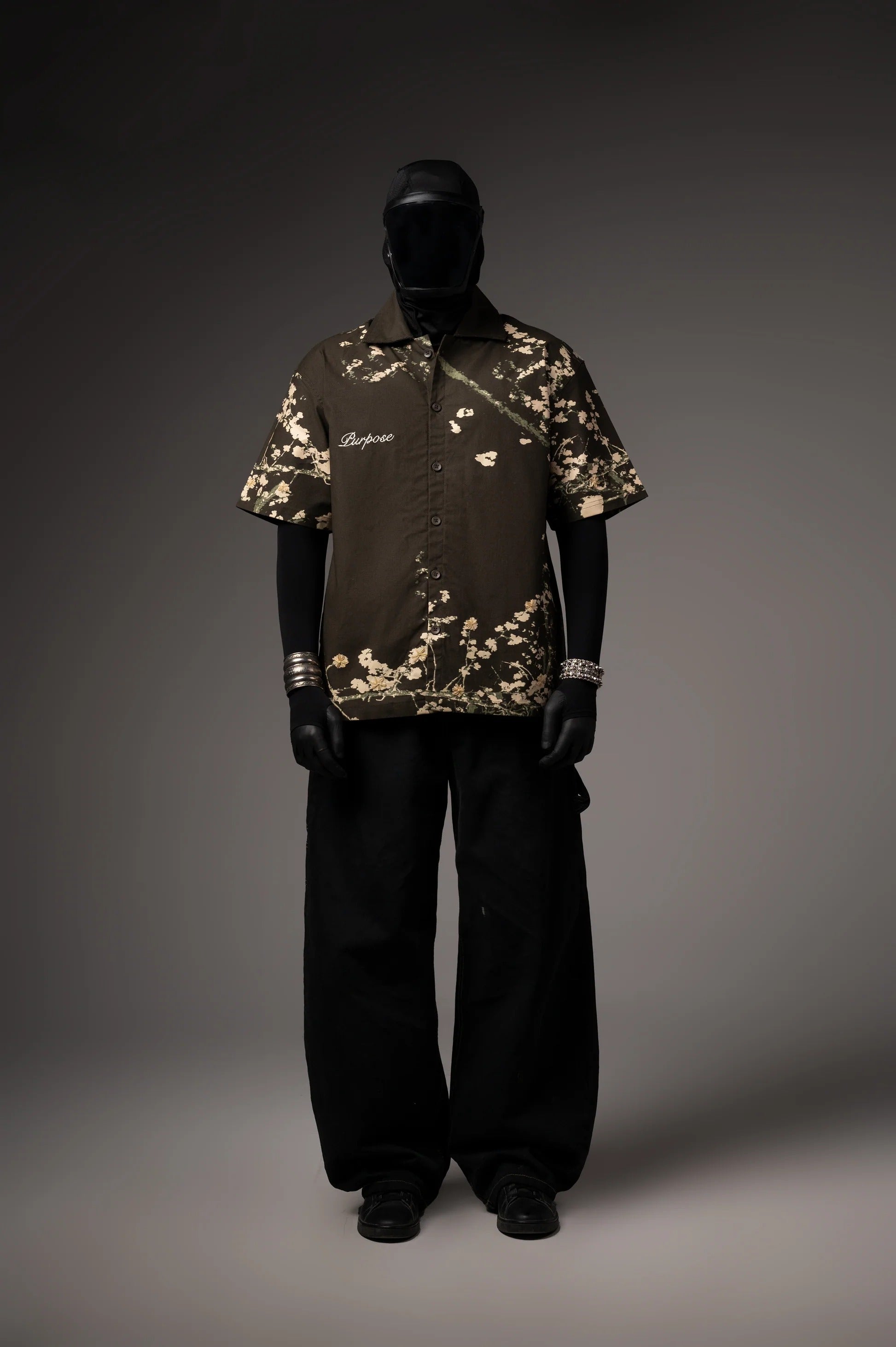 Greenery Hand Work Shirt