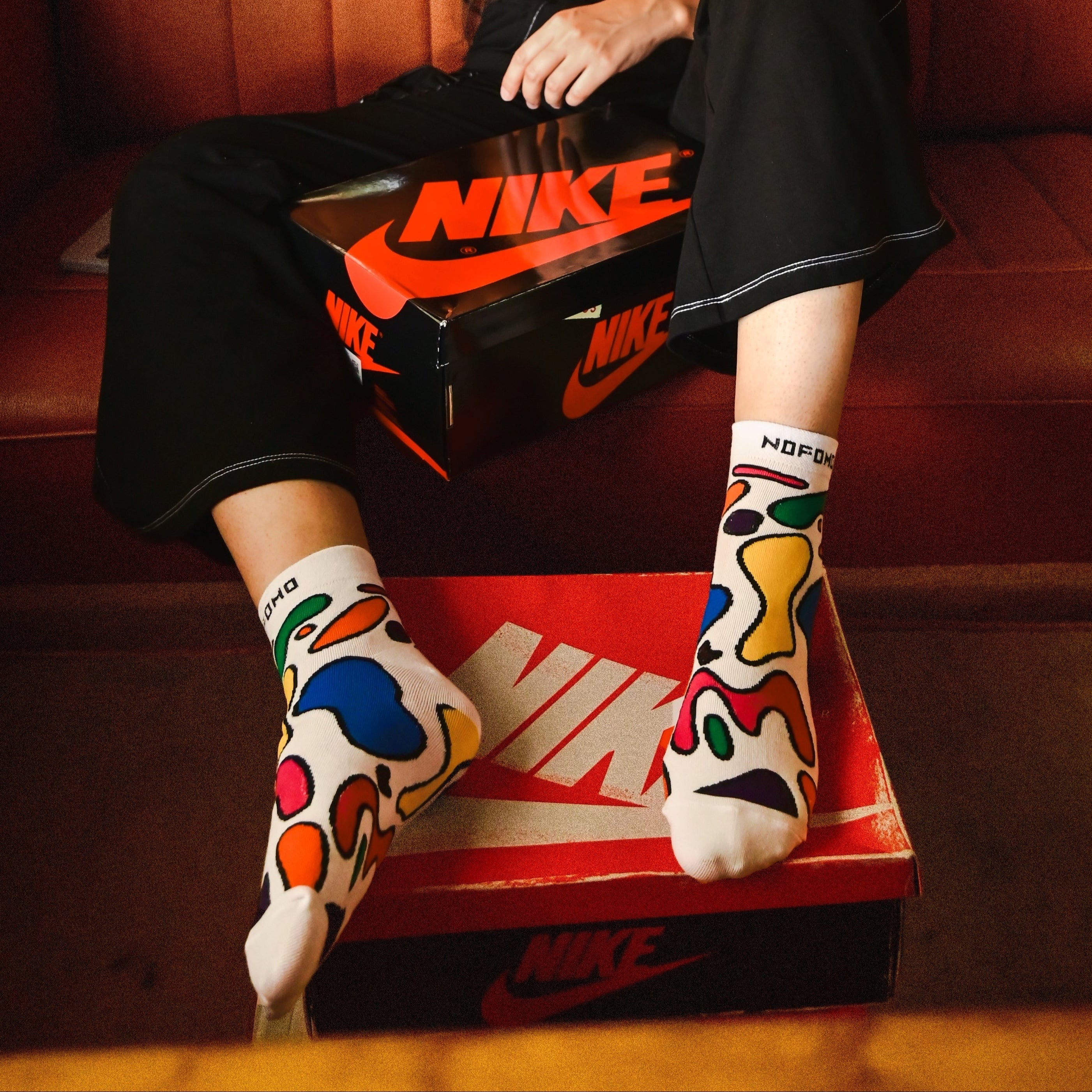 Colour Blast - Short Crew Socks