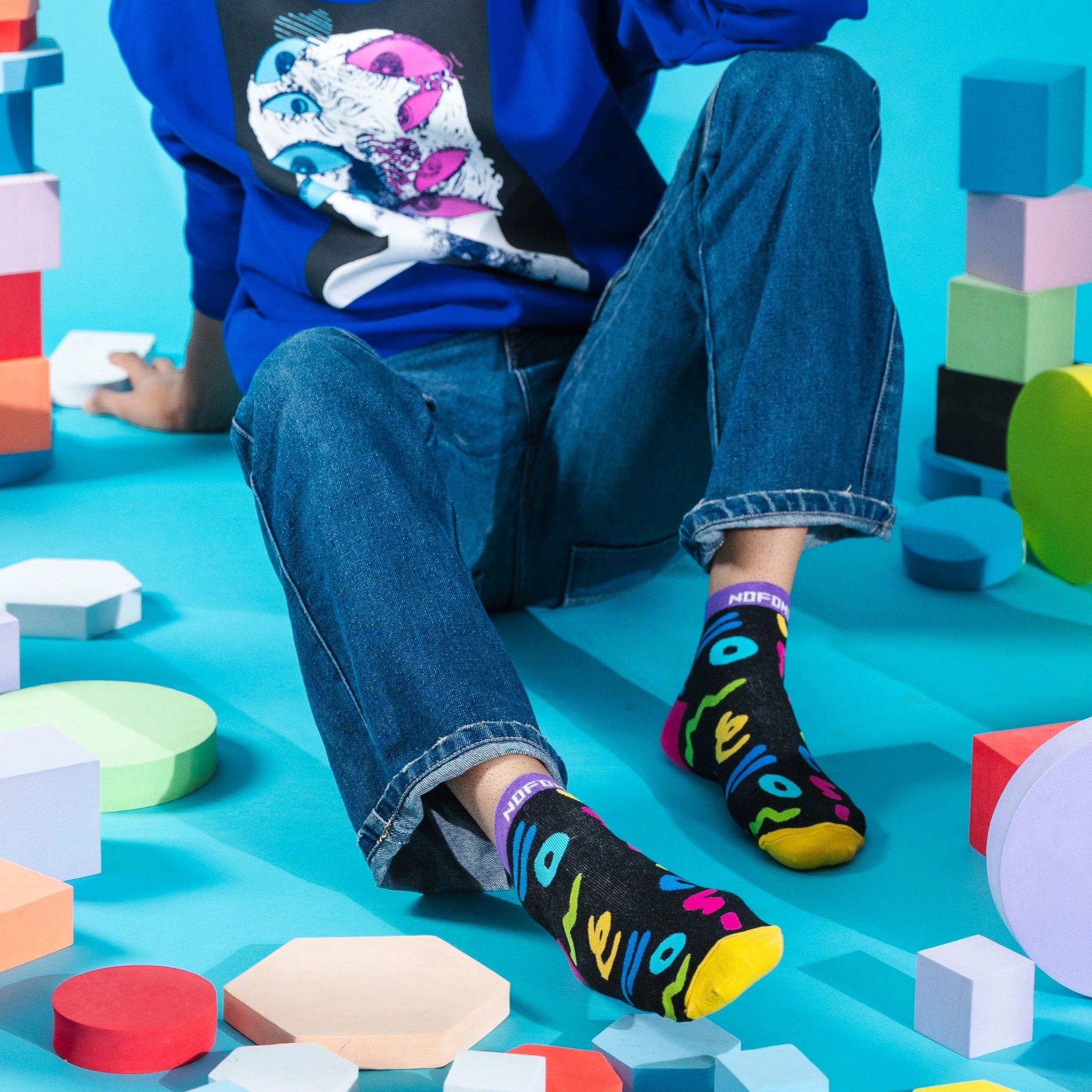 Confetti - Short Crew Socks