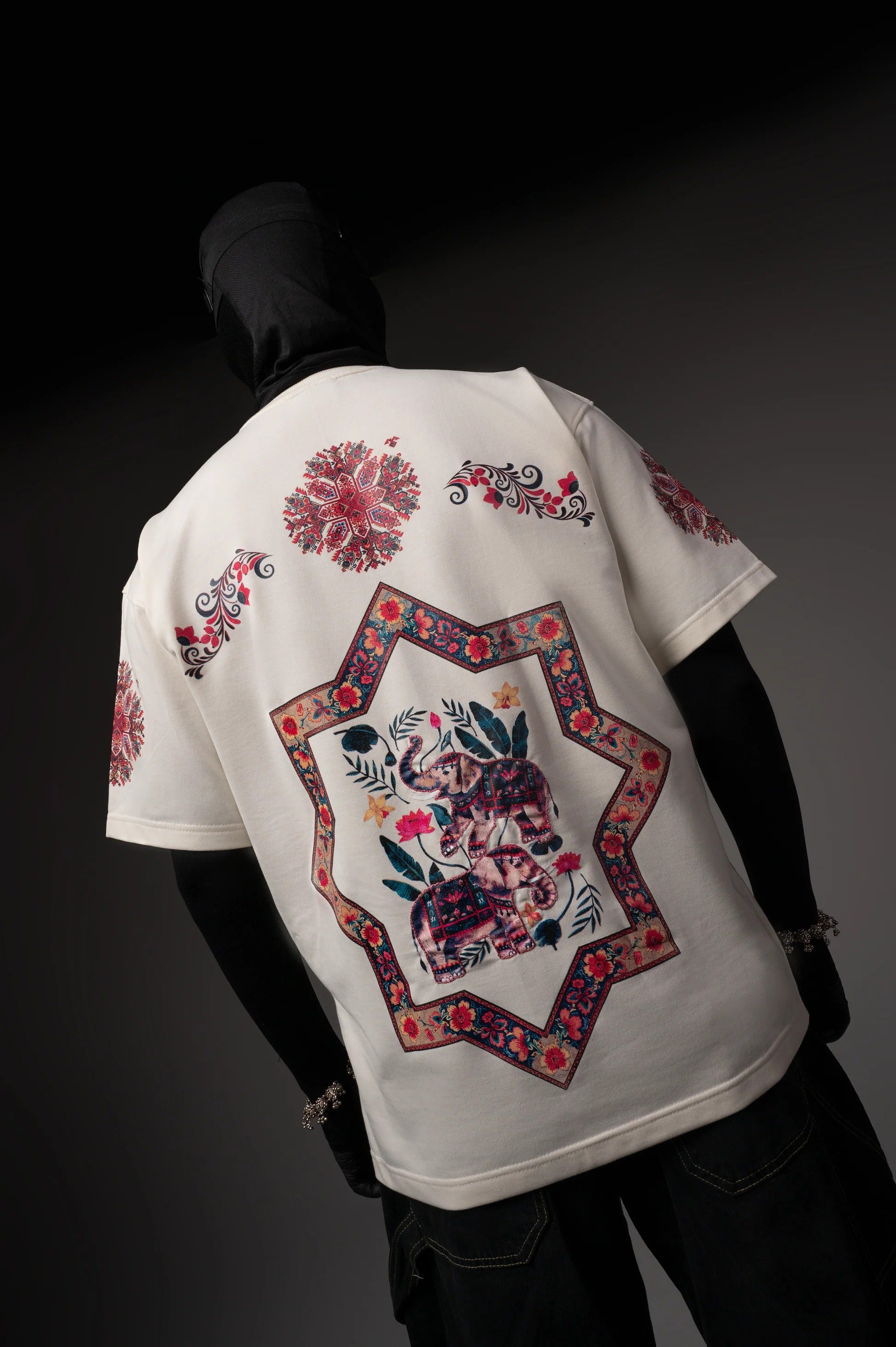 Elephant Hand Work T-shirt