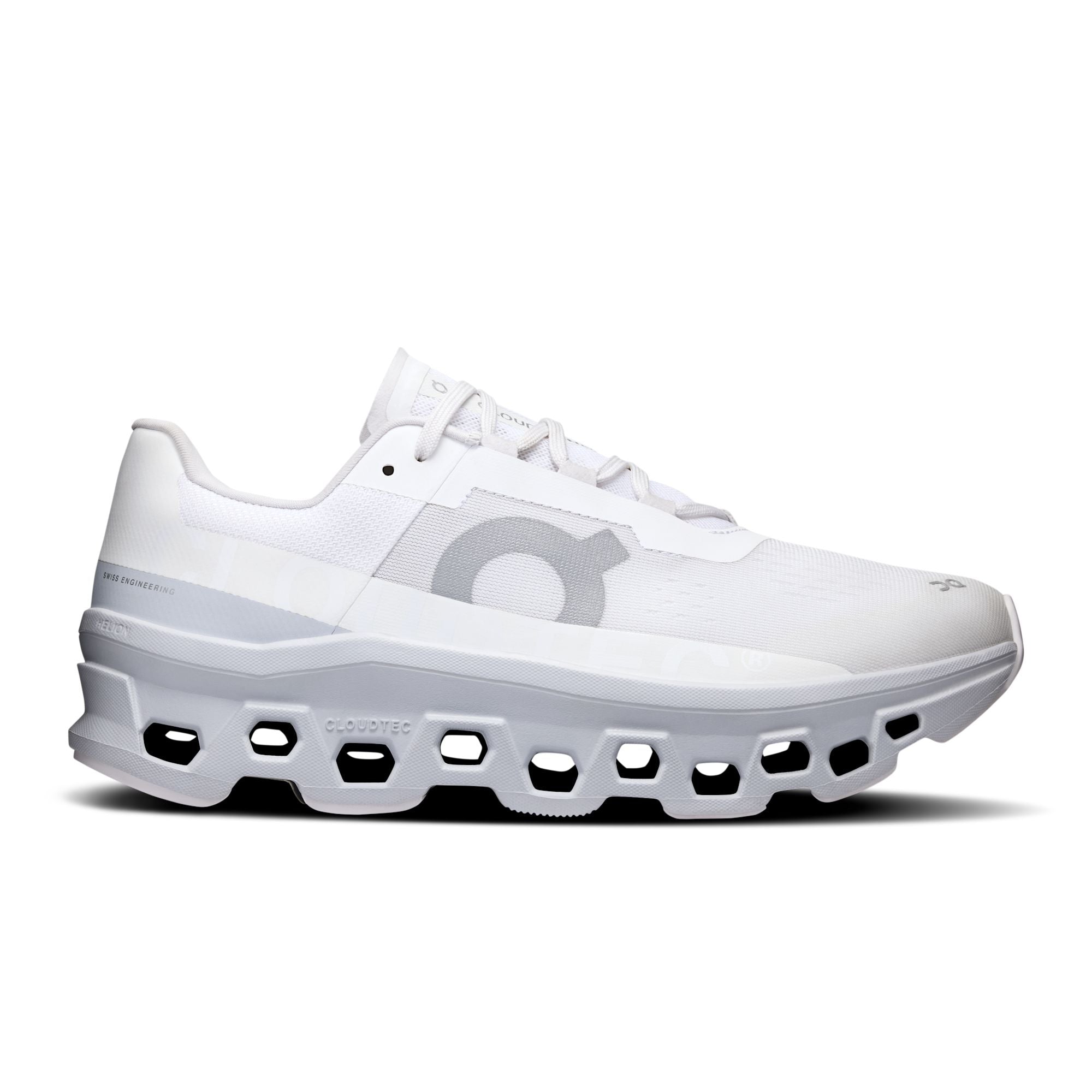 ON Cloudmonster 'White | Glacier'