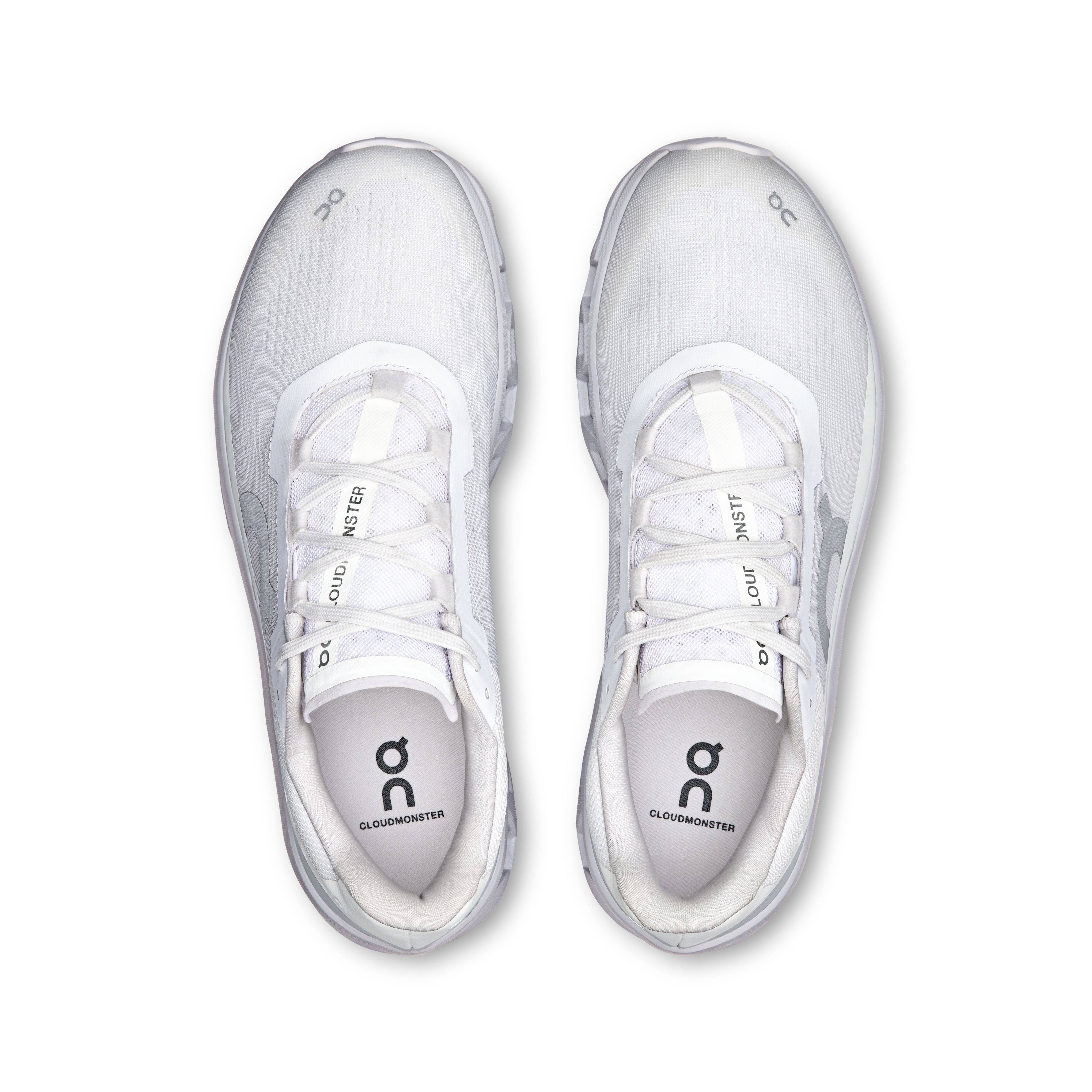 ON Cloudmonster 'White | Glacier'