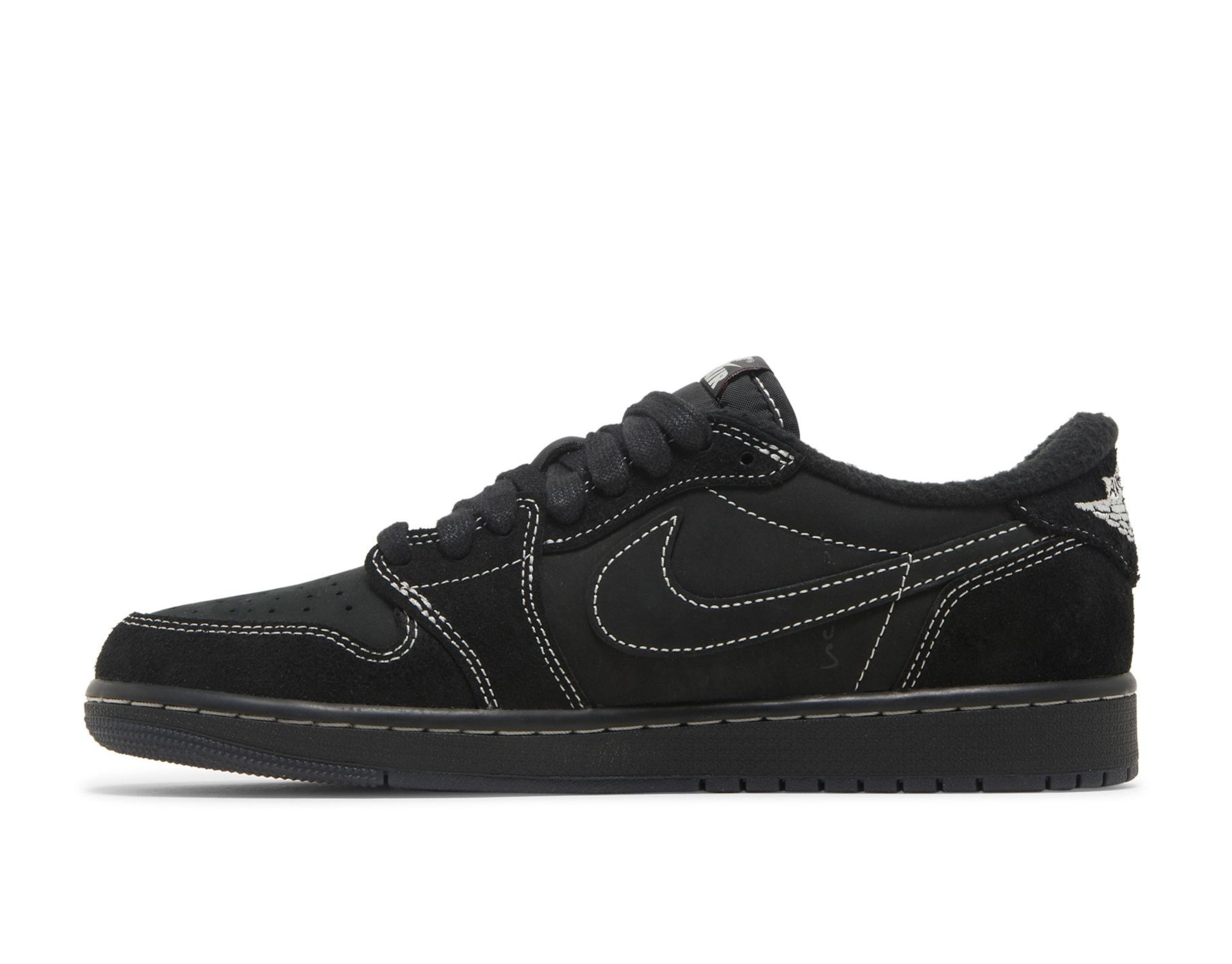 Travis Scott x Air Jordan 1 Retro Low OG SP 'Black Phantom'