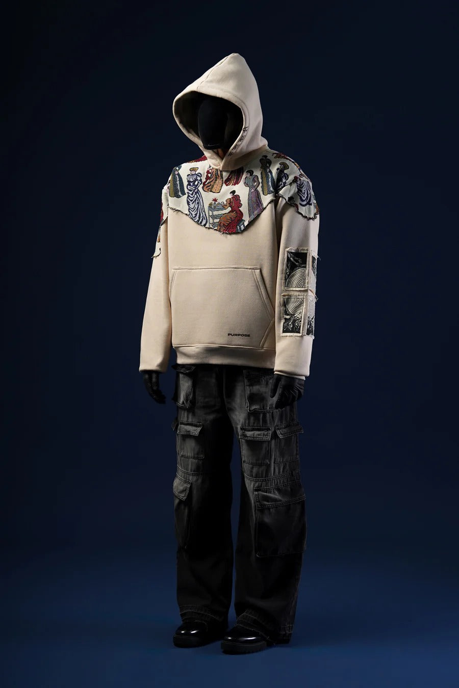 Human Jacquard Hoodie