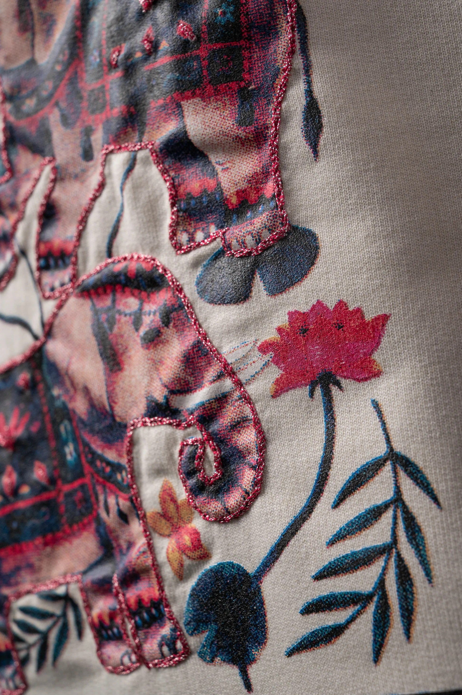 Elephant Hand Work T-shirt