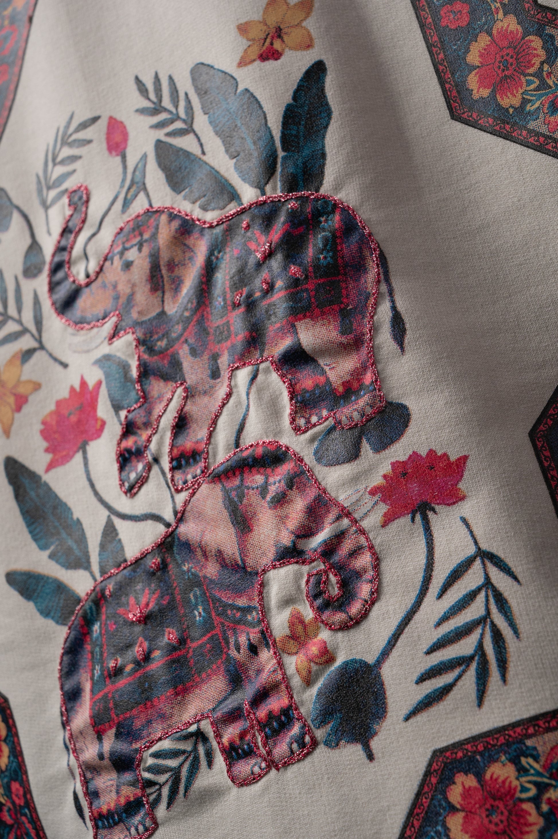 Elephant Hand Work T-shirt