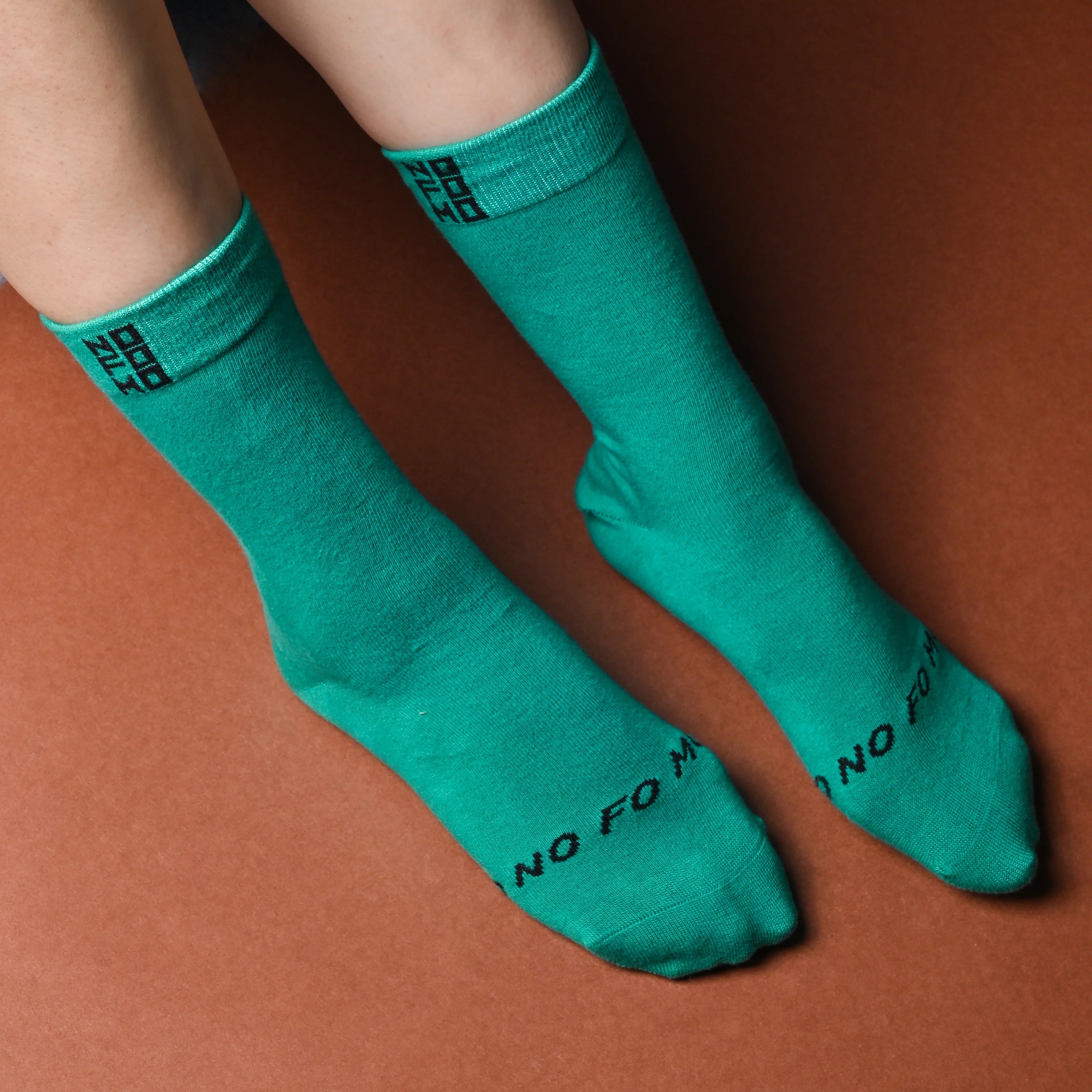 NFM Green - Crew Length Socks