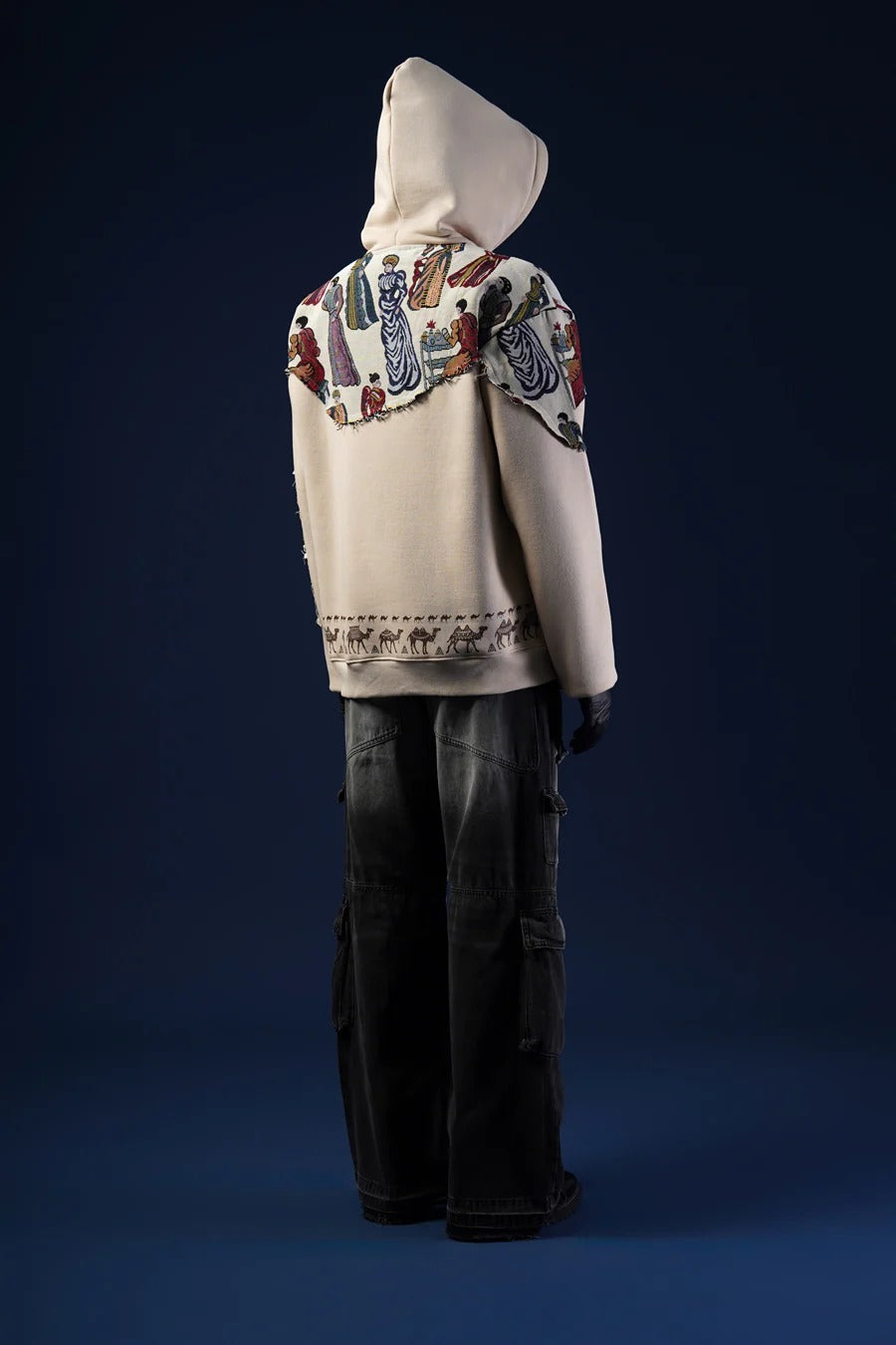 Human Jacquard Hoodie