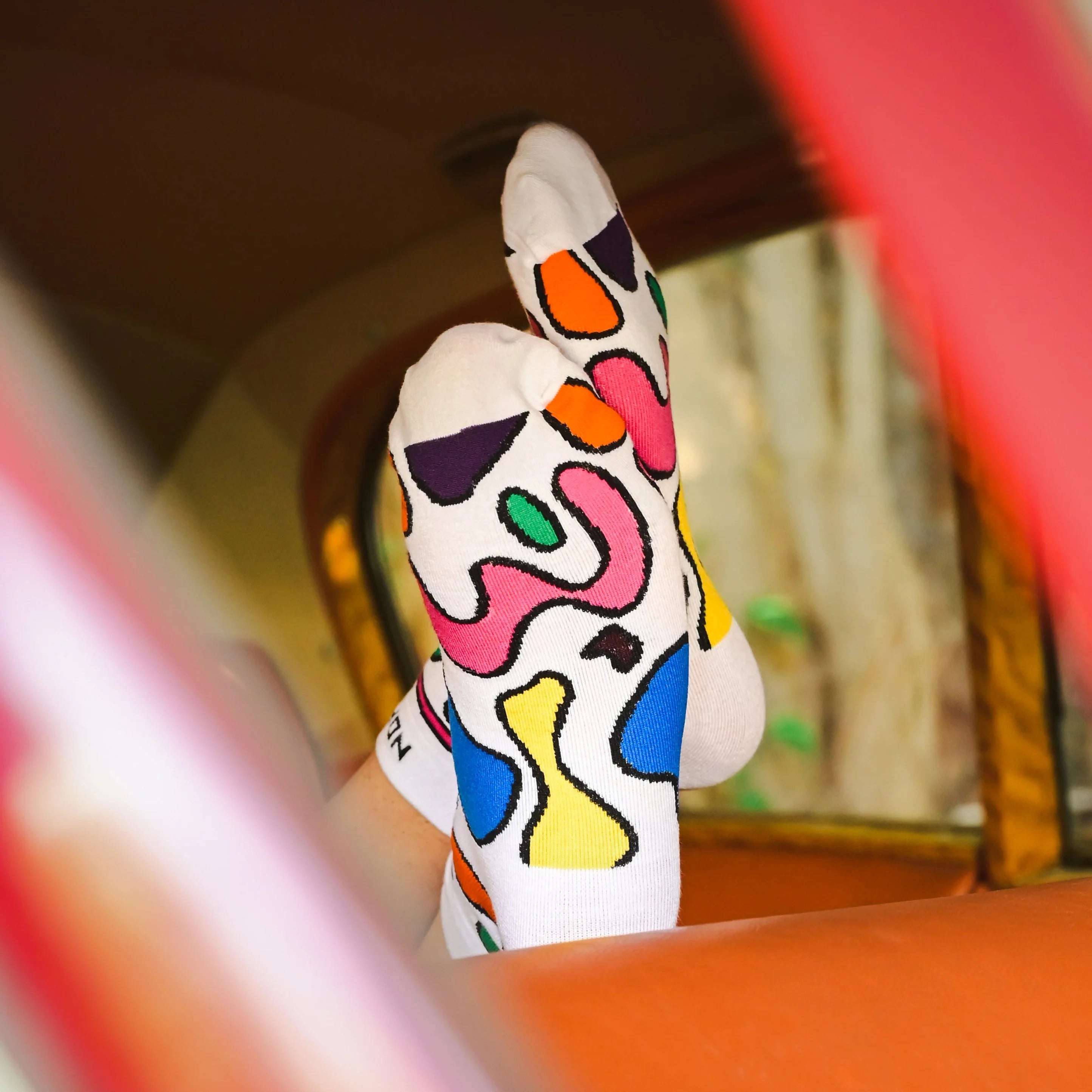 Colour Blast - Short Crew Socks