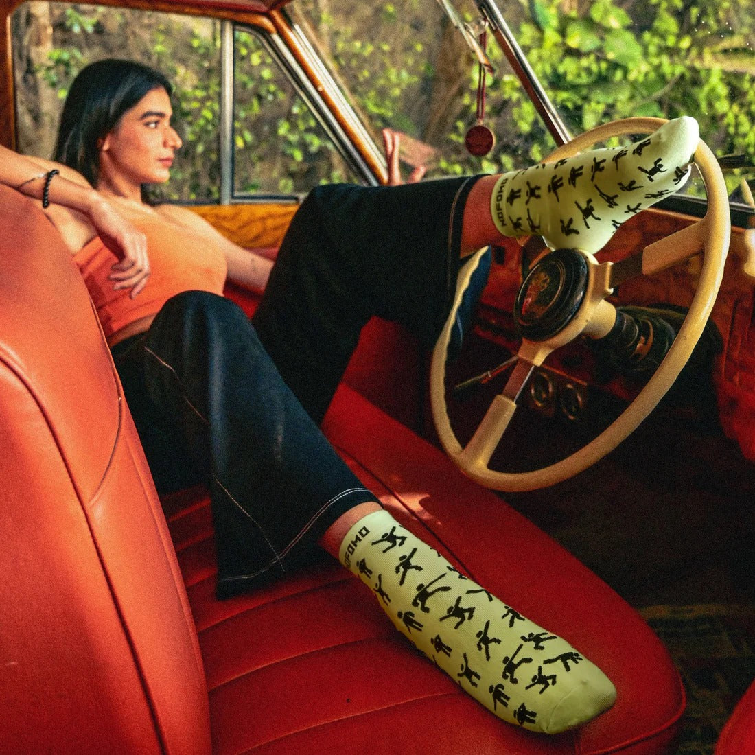 Stick Figures - Short Crew Socks