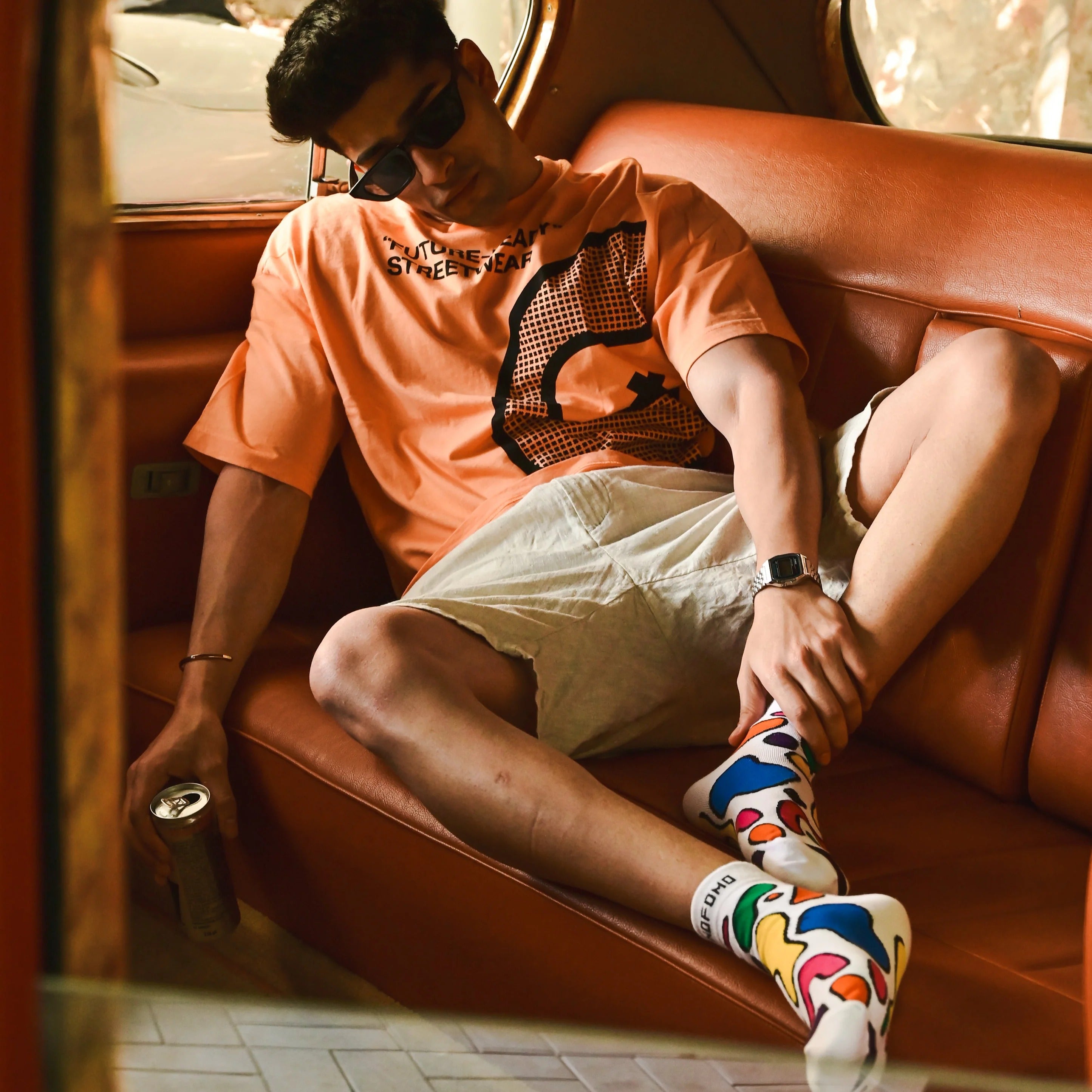 Colour Blast - Short Crew Socks