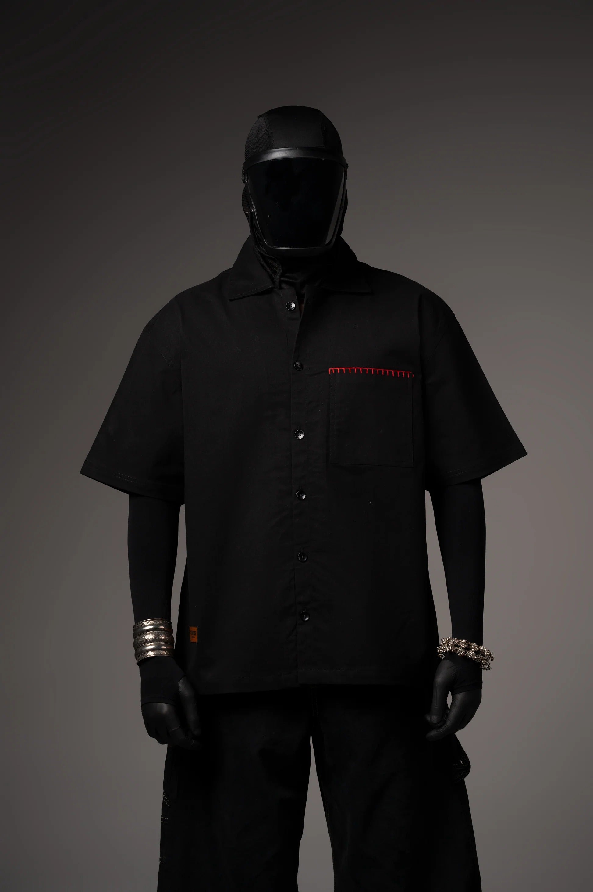 Peacock Hand Work Shirt